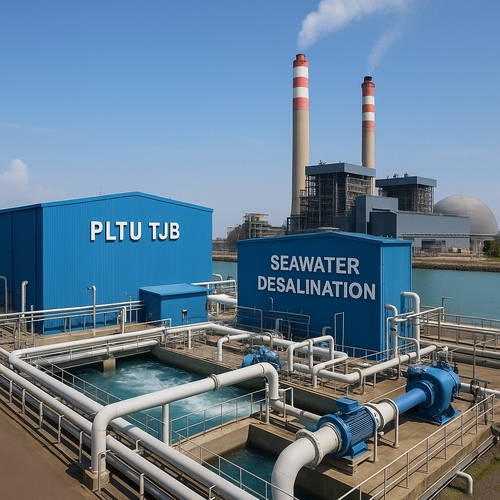 TJB Central Elétrica de Carvão Desalinização de Água do Mar Pretratamento utilizando Carvão Ativado Granular