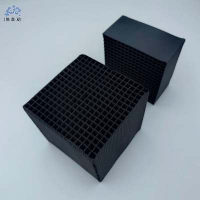 Bom preço. Carvão à base de honeycomb carbono ativado para remoção de COVs em processos industriais on-line