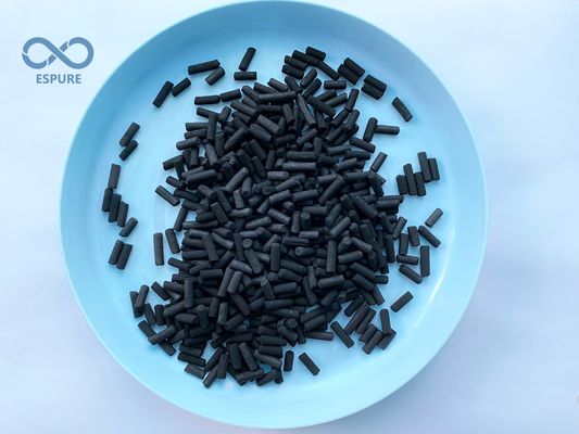 900 mg/g Pelotas de Carvão Ativado à Base de Carvão a Granel 4 mm Para Eliminação de COV