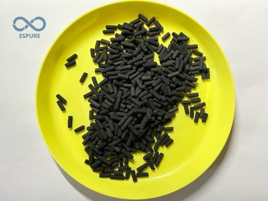 Carvão ativado impregnado eficiente à base de carvão para remoção de H2S