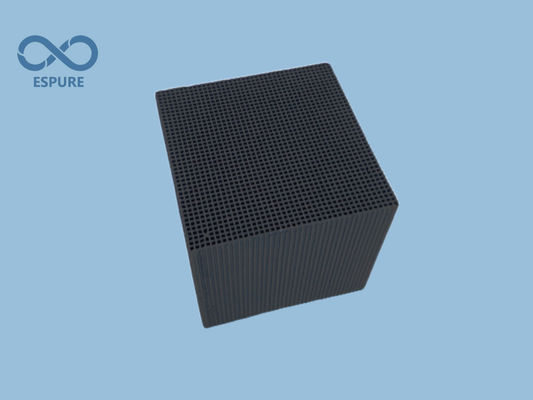 Carvão à base de honeycomb carbono ativado para remoção de COVs em processos industriais