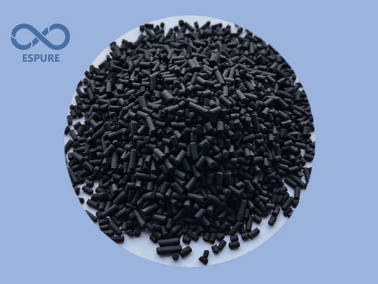 800 mg/g de Carvão Ativado Pelletizado 4 mm para Purificação de Gás Natural
