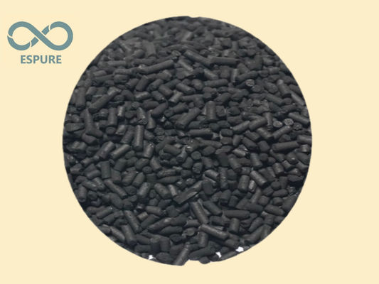 4 mm CTC 90% Pellet baseado em casca de coco Carvão ativado para recuperação de solvente